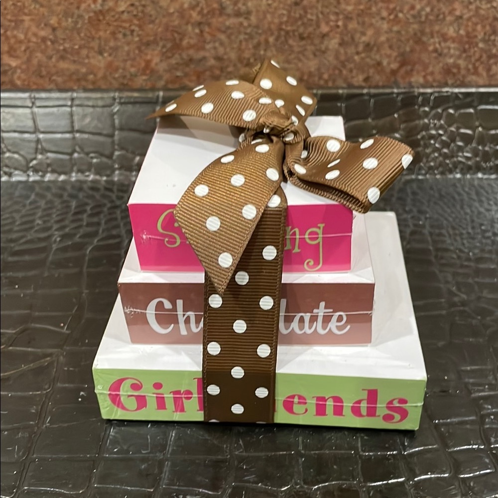 Colorful Decorative Notes Block Set with Bow - Picture 4 of 6
